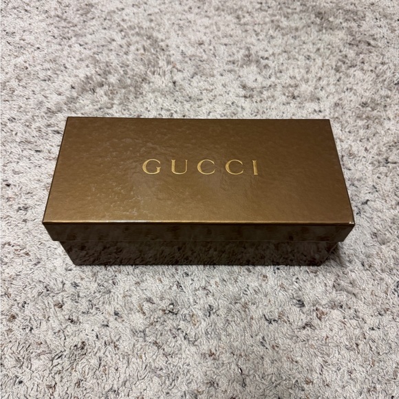 Gucci Shoes - Gucci brown/bronze colored small shoe box